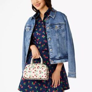 Kate Spade Floral White Handbag